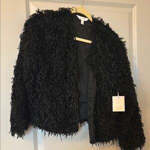 Black Textured Jacket